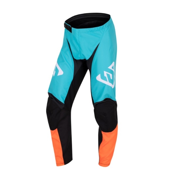 【キッズ】ANSWER SYNCRON PRISM アスタナ/ローダミンレッド/ハイパーオレンジ '22 MXパンツ【アウトレット：送料無料対象外、返品・交換不可】