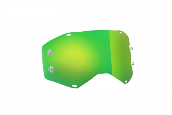 グリーンクローム SCOTT PROSPECT用 ワークス ミラーレンズ （ピン付き）