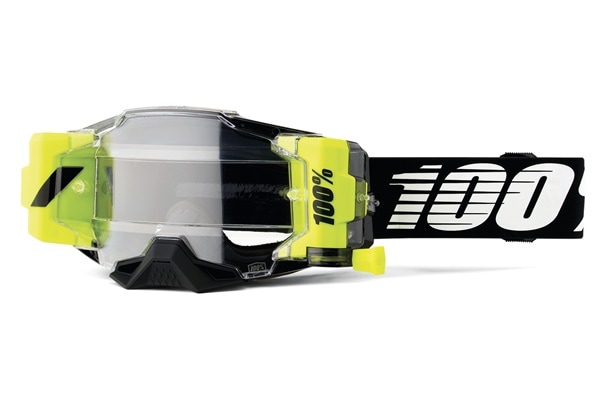 100%ゴーグル用　ロールオフシステム新品未使用 100%ゴーグルからNEWロールオフシステムが登場| バイクブロス
