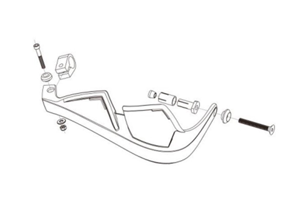 グリーン エボリューションハンドガード （STDマウントキット同梱