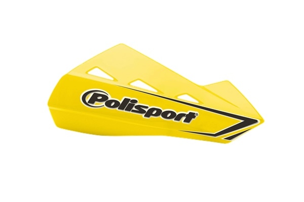 【パーツ】 QWEST ハンドガード用 シールド YELLOW  POLISPORT