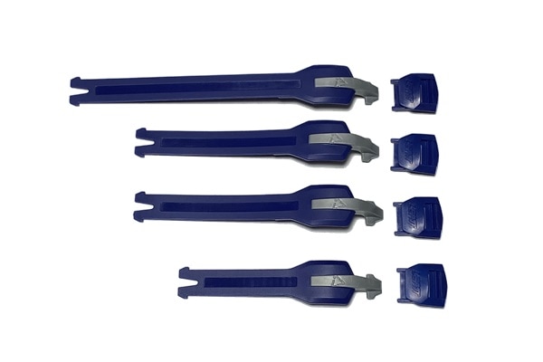 D.ブルー LEATT 4.5ストラップ ブーツパーツ