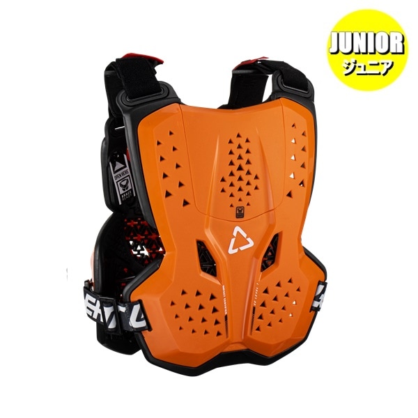 キッズ】 '23 チェストプロテクター 3.5 ORANGE/BLACK LEATT