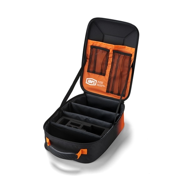 アークテリクス　ゴーグル　ケース　パウダー USバッグ ゴーグルケース CRUSH BLACK/ORANGE 100％ | すべての商品