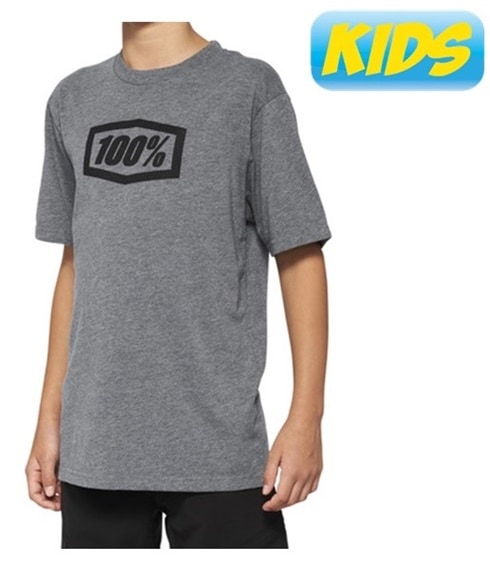 【キッズ】 ICON Tシャツ Heather Grey 100％