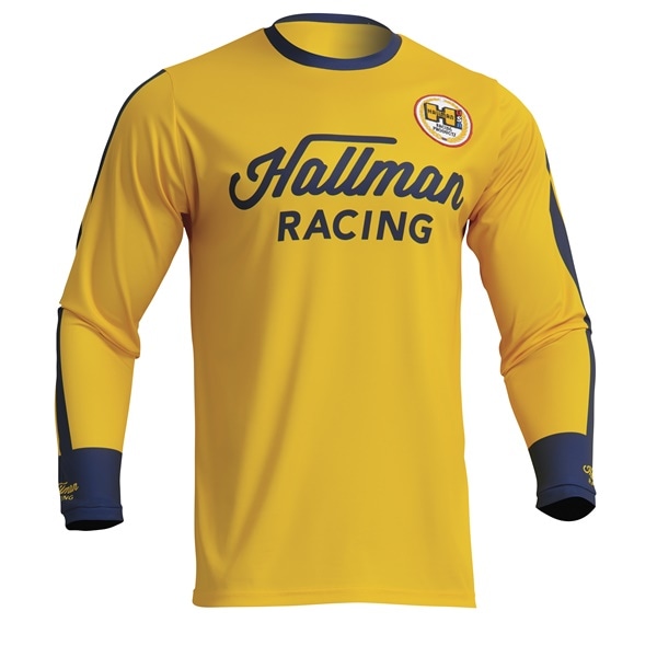 HALLMAN Differ Roosted ＭＸジャージ レモン ＴＨＯＲ