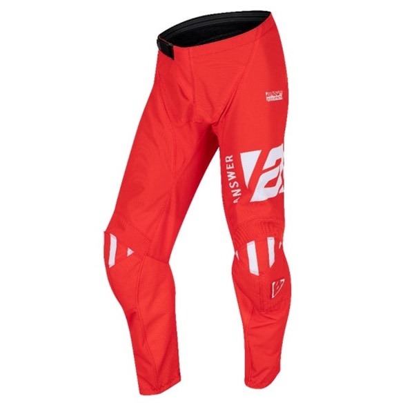 ★最終アウトレット  '23継続モデル SYNCRON MERGE MXパンツ RED/WHITE ANSWER　【アウトレット：送料無料対象外、返品・交換不可】