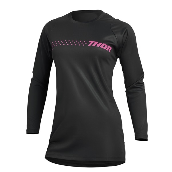 【ガールズ】  SECTOR MINIMAL MXジャージ  BLACK/FLOW PINK THOR ＜アウトレット：送料無料対象外、返品・交換不可＞