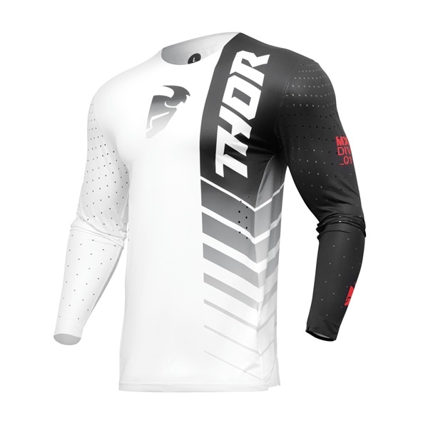 最終アウトレット'24モデル PRIME ANALOG MXジャージ BLACK/WHITE THOR