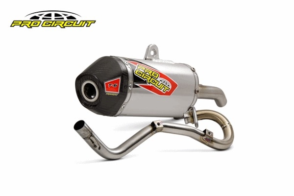 PROCIRCUITフルエキゾースト 【T-6】  DUAL CRF450 13~14＜アウトレット商品：送料無料対象外　返品交換不可＞