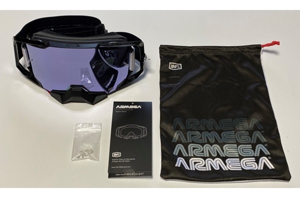 アルメガ ブラックゴーグル 100% ARMEGA Sarcelle モトクロス ARMEGA ゴーグル Sarcelle 100% | ブランドから探す,100