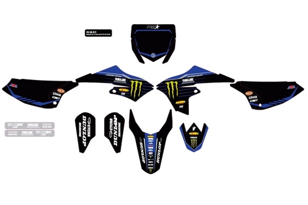【YZ65 '18-25】 STAR YAMAHA コンプリートキット　'23デザイン DCOR