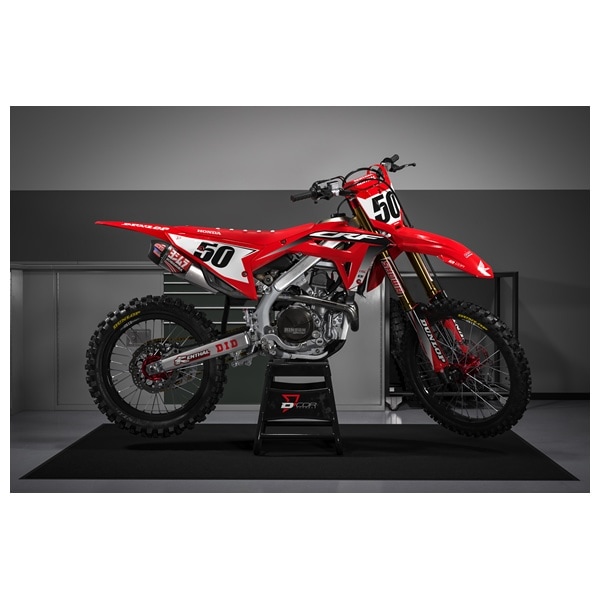 CRF250 '22~'24】HRC コンプリートキット DCOR バックグラウンド：BK