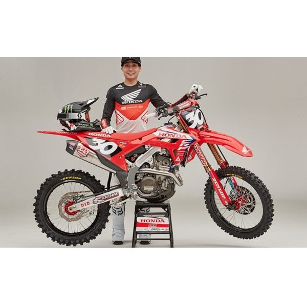 【CRF250R '22-24】 HRC HONDA　グラフィックキット Throttle Jockey '24デザイン