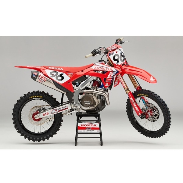 【CRF450R '21-24】 HRC HONDA　グラフィックキット Throttle Jockey '24デザイン