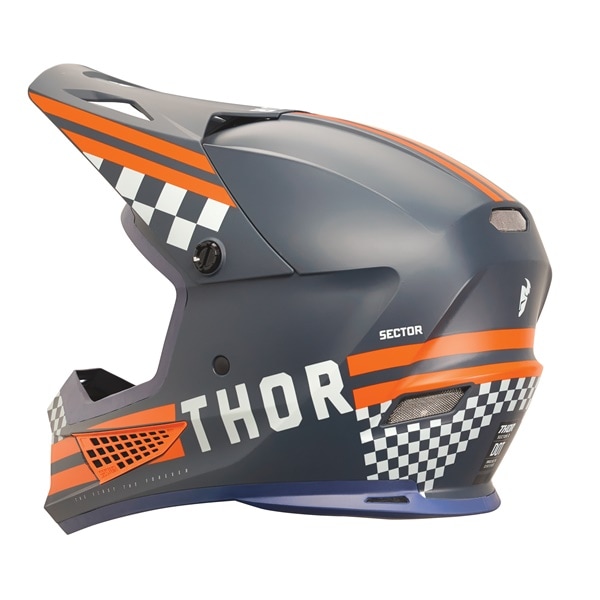 24モデル SECTOR2 SG ヘルメット COMBAT：MIDNIGHT/ORANGE ［SG/PSC