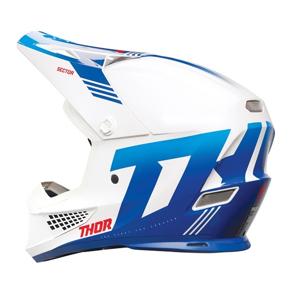24モデル SECTOR2 SG ヘルメット CARVE：WHITE/BLUE ［SG/PSC