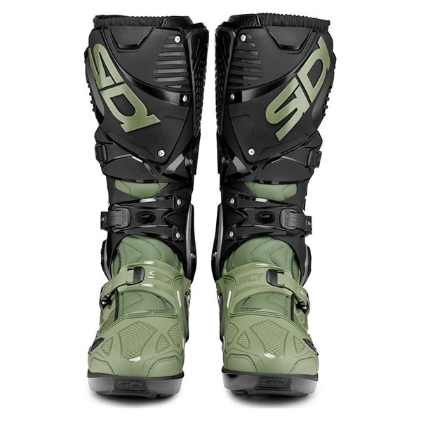 アーミー/ブラック SIDI CROSSFIRE 3 SRS 交換式SRSソールモデル 