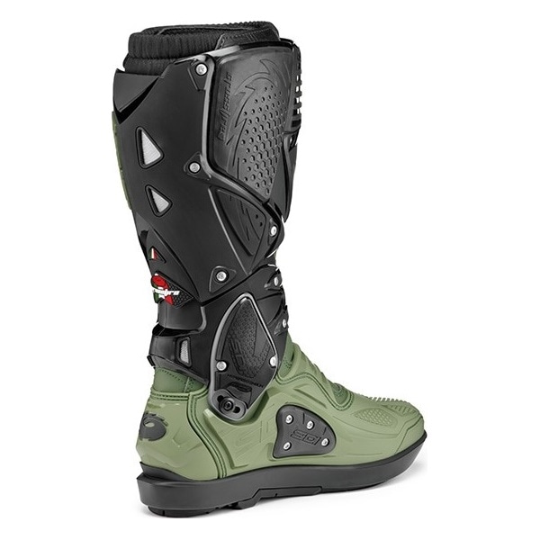 アーミー/ブラック SIDI CROSSFIRE 3 SRS 交換式SRSソールモデル 