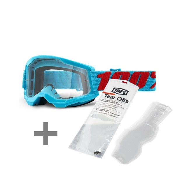 ゴーグル&ラミネートティアオフセット STRATA2 ゴーグル Summit 100％