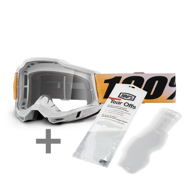 ゴーグル&ラミネートティアオフセット ACCURI2 ゴーグル Shiv 100％
