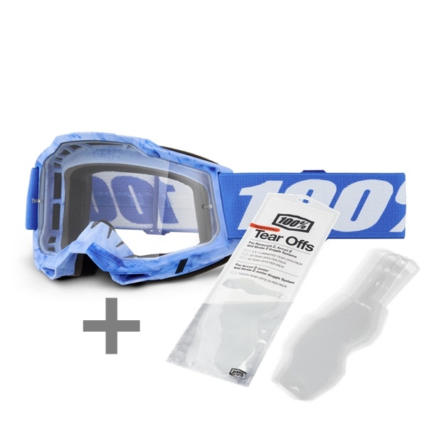 ゴーグル＆ラミネートティアオフセットACCURI2 ゴーグル Sursi 100%