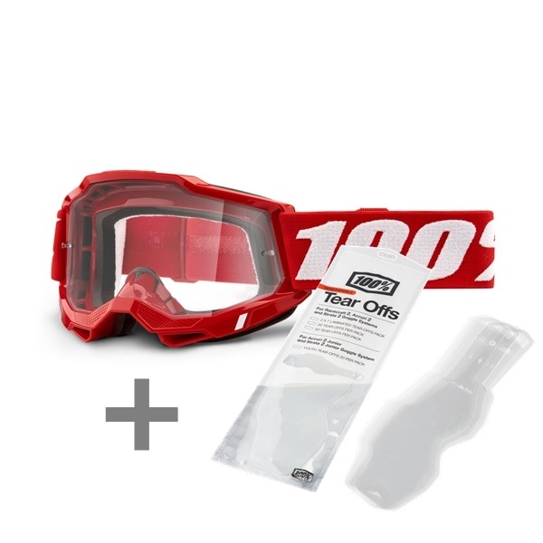 ゴーグル,100%,GEN2ゴーグル&ラミネートティアオフセット | モトクロス
