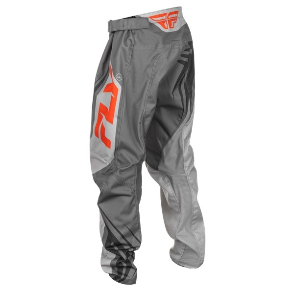 【キッズ】F-16 MXパンツ グレー/オレンジ <アウトレット:送料無料対象外、返品・交換不可>