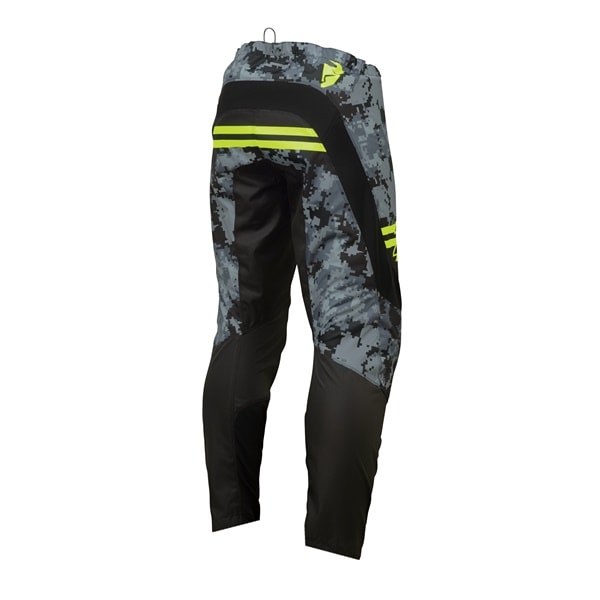 SECTOR DIGI MXパンツ ブラック/カモ THOR ＜アウトレット：送料無料