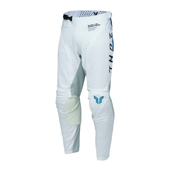 THOR LAUNCH AIR RAID ホワイト/グレー MXパンツ