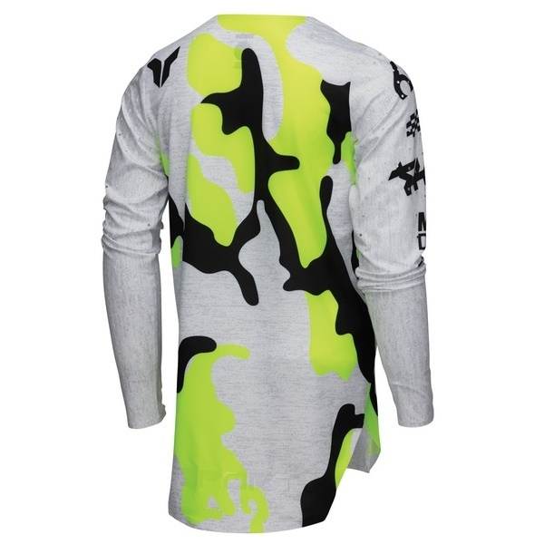 キッズ】THOR SPORT RIOT ホワイト/アシッド MXウエア 上下セット 