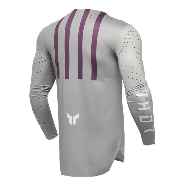 THOR SPORT FLITE グレー/パープル MX上下セット＜アウトレット：送料