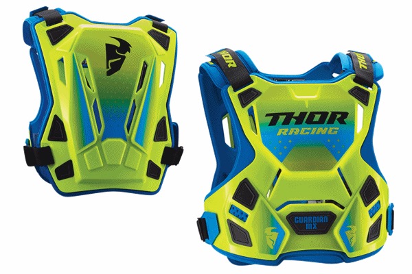 こちらは【はじめの一歩 同時購入価格のTHOR“GUARDIAN MX” プロテクター フローグリーン】です。