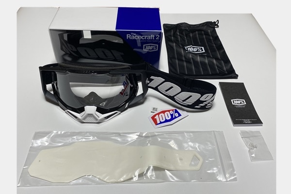 こちらは【はじめの一歩 同時購入価格の '22sp RACECRAFT2 ゴーグル】です。 Ogusto 100%