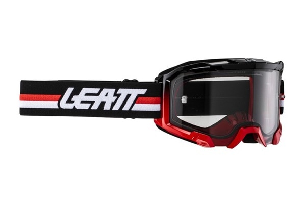 こちらは【林道はじめの一歩 同時購入価格の'24 VELOCITY 4.5 ゴーグル RED LEATT】です。
