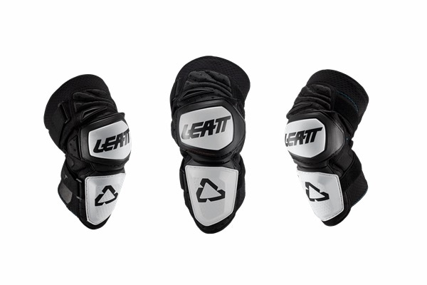 こちらは【林道はじめの一歩 同時購入価格の LEATT ENDURO ニーガード ホワイト/ブラック＜左右セット＞】です。