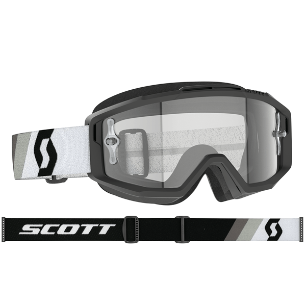 ＜サマーバーゲン＞ （眼鏡対応） SPLIT OTG ゴーグル Premium Black/White SCOTT ＜正規輸入品＞