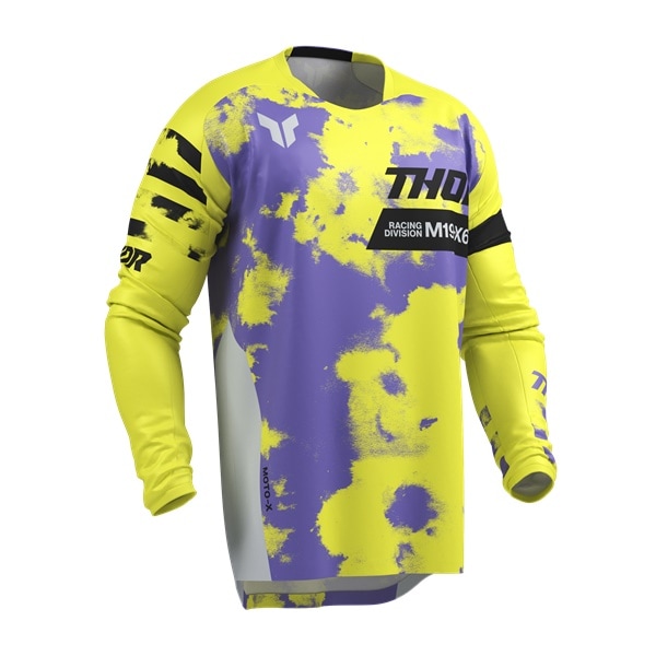 THOR LAUNCH BLEACH グレー/アシッド MXジャージ 