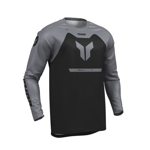 THOR モトクロスウェア Lサイズ グレー・ブラック モトクロスウェア Lサイズ グレー・ブラック