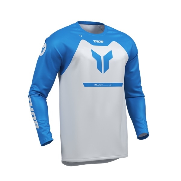 【キッズ】THOR RIDE MODE MENACE ブルー MXジャージ 