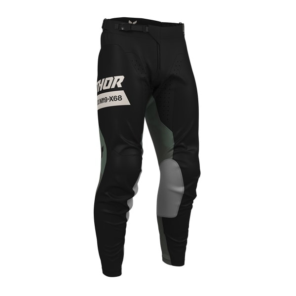 THOR LAUNCH BLEACH ブラック/カモ MXパンツ 