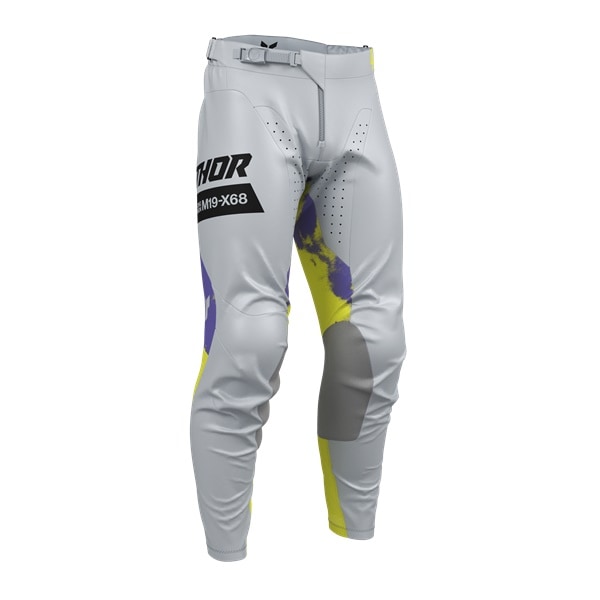 【キッズ】THOR LAUNCH BLEACH グレー/アシッド MXパンツ 