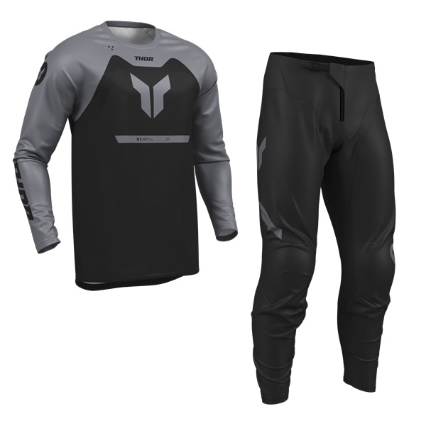 THOR RIDE MODE MENACE ブラック MXウエア 上下セット