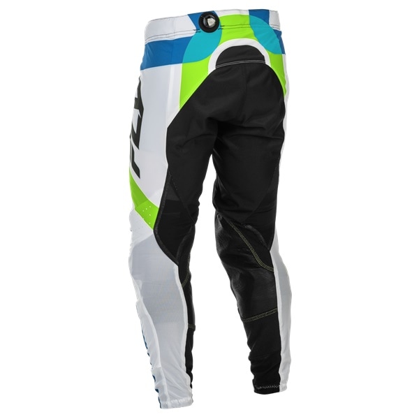 FLY LITE LIMITED EDITION CURRENT ホワイト/ライム/ブルー MXパンツ