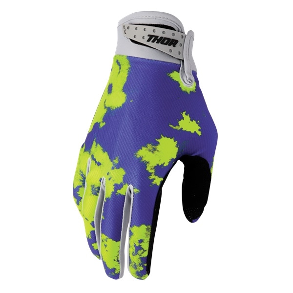 THOR LAUNCH BLEACH グレー/アシッド MXグローブ