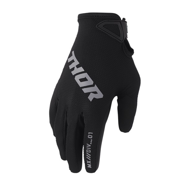 【キッズ】THOR RIDE MODE STATIC ブラック MXグローブ