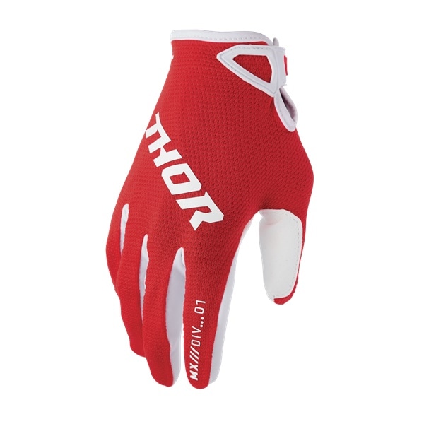 【キッズ】THOR RIDE MODE STATIC レッド MXグローブ