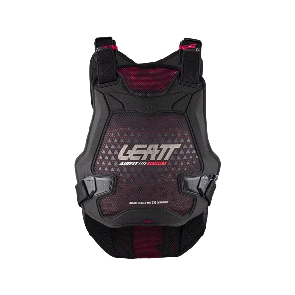 m*t様 LEATT 3DF レッド プロテクター 3DF AIRFIT EVO LITE チェストプロテクター LEATT