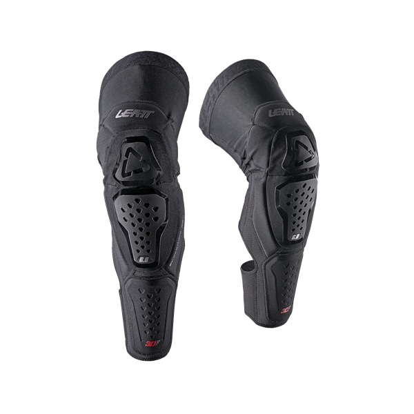 LEATT 6.0 EVO EXT ニーガード ブラック ＜左右セット＞