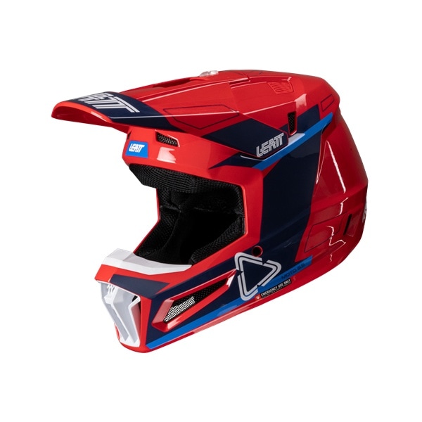 キッズ】LEATT MOTO 3.5 ヘルメットキット ロイヤル［SG規格］[MFJ公認